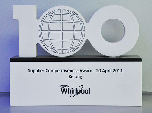 2011年惠而浦100周年*具競(jìng)爭(zhēng)力大獎(jiǎng)